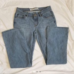 Express Low Rise Flare Jeans